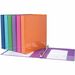 GEO 0.5" Presentation Binder - 1/2" Binder Capacity - 0.50" (12.70 mm) Ring - D-Ring Fastener(s) - 2 Internal, Inside Back Pocket(s) - Assorted