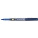 Pilot Hi-Tecpoint V7 Rollerball Pen - 0.7 mm Pen Point Size - Blue Liquid Ink - Tungsten Carbide Tip - 2 / Pack