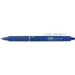 Pilot FriXion Ball Clicker 0.7 - Gel Ink Rollerball pen - Blue - Medium Tip - Medium Pen Point - 0.7 mm Pen Point Size - Refillable - Retractable - Blue Liquid Gel Ink Ink - 2 / Pack