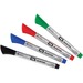 Quartet Premium Glass Board Dry-Erase Markers - Fine Marker Point - Black, Blue, Red, Green Liquid Ink - 4 / Pack
