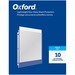 Oxford Sheet Protector - 0" Thickness - For Letter 8 1/2" x 11" Sheet - 3 x Holes - Ring Binder - Top Loading - Clear - Polypropylene - 10 / Pack
