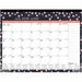 Blueline� 2026-2027 Colourful Academic Monthly Desk Pad Calendar, 18 Months, July 2026 to December 2027, 22" (558.80 mm) x 17" (431.80 mm), Blossom Design, Bilingual - 1 Each - Academic - Monthly - 18 Month - July 2026 to December 2027 - 1 Month Single Page Layout - 22" (558.80 mm) x 17" (431.80 mm) Sheet Size - 2 x Holes - Desk Pad - Chipboard - 1 Each