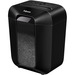 Fellowes Powershred LX41 8 Sheet Micro-Cut Shredder - Micro Cut - 8 Per Pass - for shredding Staples, Paper Clip, Credit Card - 0.2" (3.97 mm) x 0.5" (12.70 mm) Shred Size - P-4 - 5 Minute Run Time - 30 Minute Cool Down Time - 16.66 L Wastebin Capacity - 