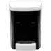 ClearVu Safeguard Soap Dispenser - Manual - Black, White