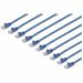 StarTech.com Cat.6 Patch Network Cable - 7 ft (2.13 m) Category 6 Network Cable for Network Device - Patch Cable - Supports up to 3840 x 2160 - Shielding - 24 AWG - Blue - 10 / Pack