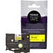 Premium Tape Tape - Alternative for Brother TZ-661 - Black on Yellow - Black On Yellow - 1 Pack