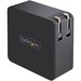 StarTech.com USB C Wall Charger, 60W PD with 6ft/2m Cable, Portable USB Type C Laptop Charger, Universal Adapter, USB IF/ETL Certified - 60 Watt PD Universal USB-C laptop AC wall charger w/ 6ft cable - Compact Travel size - USB Type C portable fast charge power delivery adapter - ETL/FCC/ICES Safety Certified - USB-IF Certified for compatible w/ MacBook Air/Pro 13 XPS 13 Surface Pro 7