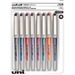 uniball&trade; Vision Needle Rollerball Pen - 0.7 mm Pen Point Size - 8 / Pack