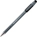 Paper Mate Flexgrip Ultra Recycled Pens - Fine Pen Point - Black - Black Rubber Barrel - 1 Each