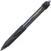uni-ball Power Tank Retractable Ballpoint Pens - Medium Pen Point - 1 mm Pen Point Size - Refillable - Retractable - Black - Black Barrel - 1 Each
