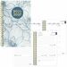 Blueline� 2026-2027 Essential Academic Weekly/Monthly Planner, 13 Months, July 2026 to July 2027, Gold Twin-Wire Binding, Poly Cover, 8" (203.20 mm) x 5" (127 mm), Floral Design, Blue, Bilingual - 1 Each - Academic - Monthly - 13 Month - July 2026 to July 2027 - 1 Week Double Page Layout - 5" (127 mm) x 8" (203.20 mm) Sheet Size - Twin Wire - Blue - Paper - Poly Cover - 1 Each