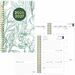 Blueline� 2026-2027 Essential Academic Weekly/Monthly Planner, 13 Months, July 2026 to July 2027, Gold Twin-Wire Binding, Poly Cover, 8" (203.20 mm) x 5" (127 mm), Floral Design, Green, Bilingual - 1 Each - Academic - Monthly - 13 Month - July 2026 to July 2027 - 1 Week Double Page Layout - 5" (127 mm) x 8" (203.20 mm) Sheet Size - Twin Wire - Green - Paper - Poly Cover - 1 Each