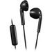 JVC HAF-17M Earset - Stereo - Wired - 46 Ohm - 8 Hz - 20 kHz - Earbud - Binaural - In-ear - 3.3 ft Cable - Black