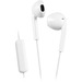 JVC HAF-17M Earset - Stereo - Wired - 46 Ohm - 8 Hz - 20 kHz - Earbud - Binaural - In-ear - 3.3 ft Cable - White