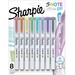 Sharpie S-Note Duo Dual-Tip Markers - Chisel, Bullet Marker Point Style - Assorted - 8 / Pack