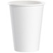 Solo Single-sided Poly (SSP) Paper Hot Drink Cup- 12 oz - 50 Pack - White - Poly Paper - Coffee, Hot Chocolate, Tea, Beverage