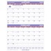 AT-A-GLANCE® Monthly Wirebound Wall Calendar, 22" x 29", January To December 2022, PM928 - Large Size - Julian Dates - Monthly - 12 Month - January 2022 - December 2022 - 2 Month Single Page Layout - 22" x 29" White Sheet - Twin Wire - Red, Blue, White - Paper - Ruled Daily Block, Hanging Loop, Reference Calendar, Bleed Resistant Paper, Top Bound, Unlined Block - 1 Each