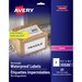 Avery® Multipurpose Label - 8 1/2" Width x 5 1/2" Length - Permanent Adhesive - Rectangle - Laser - White - Film - 2 / Sheet - 20 Total Label(s) - 20 / Pack - Tear Resistant, Scuff Resistant, Smear Resistant, Chemical Resistant, Heat Resistant, Cold R