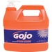 Gojo NATURAL* ORANGE Pumice Hand Cleaner - Orange Citrus ScentFor - 3.79 L - Pump Bottle Dispenser - Soil Remover, Dirt Remover, Grease Remover, Oil Remover - Hand - Fast Acting, Heavy Duty - 1 Each