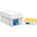 Domtar Colored Multipurpose Paper - Letter - 8 1/2" x 11" - 20 lb Basis Weight - Smooth - 500 / Ream - Acid-free Goldenrod