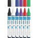 Schneider Paint-It 320 Paint Marker - Bullet Marker Point Style - Black, White, Blue, Violet, Red, Green Water Based Ink - 6 / Pack
