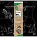 Funny Mat Drawing/Coloring Mat - Pen, Chalk - 1 Each - Black - Polypropylene