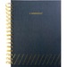 Cambridge WorkStyle Notebook - 304 Pages - Navy Blue Cover - Hard Cover, Bleed Resistant, Ink Resistant - 1 Each