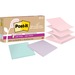 Post-it Super Sticky Adhesive Note - 420 - 3" x 3" - 70 Sheets per Pad - Assorted Wanderlust Pastel - Removable, Repositionable, Recyclable, Pop-up - 6 Pad - Recycled
