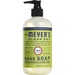Mrs. Meyer's Lemon Verbena Liquid Hand Soap - Lemon Verbena ScentFor - 370 mL - Dirt Remover, Grime Remover - Hand - Refillable, Cruelty-free, Phthalate-free, Paraben-free, Sulfate-free, Non-drying - 1 Each