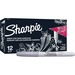 Sharpie Metallic Permanent Markers - Fine Marker Point - 0.5 mm Marker Point Size - Chisel Marker Point Style - Silver - 1 Each