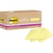 Post-it Super Sticky Adhesive Note - 3" x 3" - Square - 70 Sheets per Pad - Canary Yellow - Repositionable - 24 / Pack - Recycled