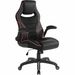 OSP Furniture Xeno Gaming Chair - Faux Leather - Red