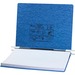 ACCO PRESSTEX Unburst Sheet Covers - 6" (152.40 mm) Binder Capacity - Fanfold - 11" (279.40 mm) x 14 7/8" (377.83 mm) Sheet Size - Light Blue - Recycled - Retractable Filing Hooks, Hanging System, Moisture Resistant, Water Resistant - 1 Each