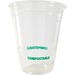 Eco Guardian 16 oz PLA Clear Cold Drink Cups - 50 / Pack - Polylactic Acid (PLA) - Iced Tea, Iced Coffee, Soda, Juice, Slush Drink