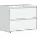 Offices To Go MVL1900 Lateral File - 36" x 19.3"27.3" - 2 x File Drawer(s) - Finish: White