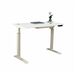 HDL Sit-stand Desk - Rectangle Top - 79.83 kg Capacity - 48" Table Top Length x 24" Table Top Width x 0.8" Table Top Depth - Assembly Required - White - 1 Each