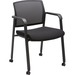 Horizon Activ A20C Chair - Black Foam Seat - Black Back - Low Back - Four-legged Base - Armrest - 1 Each