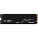 Kingston KC3000 1 TB Solid State Drive - M.2 2280 Internal - PCI Express NVMe (PCI Express NVMe 4.0 x4) - Black - Desktop PC, Notebook Device Supported - 800 TB TBW - 7000 MB/s Maximum Read Transfer Rate - 5 Year Warranty