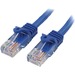 StarTech.com Cat.5e Network Cable - 25 ft Category 5e Network Cable for Network Device - First End: 1 x RJ-45 Network - Male - Second End: 1 x RJ-45 Network - Male - Blue - 1 Each