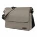 bugatti Carrying Case (Messenger) for 15.6" Notebook - Gray - Vegan Leather Body
