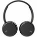 JVC HA-S36W-B On-Ear Wireless Headphones - Carbon Black - Stereo - Wireless - Bluetooth - 32.8 ft (10 m) - 32 Ohm - 20 Hz to 20 kHz - Over-the-head - Binaural - Supra-aural - Carbon Black