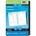 Day-Timer Refill Daily Desk Size 2PPD Bilingual - Daily - 1 Day Double Page Layout - 7 x Holes - Desk - 8.5" Height x 5.5" Width - Reference Month