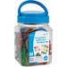 Learning Advantage Letter & Number - Learning Theme/Subject - 2" (50.8 mm) Height - Assorted - Plastic - 36 / Jar