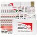 First Aid Central ONTARIO Section 10 First Aid Kit - 183 x Piece(s) For 199 x Individual(s) - 10.50" (266.70 mm) Height x 14" (355.60 mm) Width x 3.50" (88.90 mm) Depth - Plastic Case