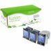 fuzion - Alternative for HP #67XL Remanufactured Infinite Ink Kit (3) - HY Black - 240 Pages - Black, 200 Pages - Colour