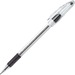 Pentel R.S.V.P. Ballpoint Stick Pens - Medium Pen Point - 1 mm Pen Point Size - Refillable - Black - Clear Barrel - 1 Each