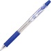 Pentel Recycled Retractable R.S.V.P. Pens - Medium Pen Point - 1 mm Pen Point Size - Refillable - Retractable - Blue - Clear Barrel - Stainless Steel Tip - 1 Each