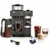 Ninja Espresso & Coffee Barista System - Programmable - 1550 W - 19 bar - 12 Cup(s) - Single-serve - Timer - Frother - Black, Stainless - Plastic, Stainless Steel Body - Glass Carafe