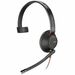 Plantronics Blackwire C5210 Headset - Mono - USB Type C - Wired - 20 Hz - 20 kHz - Over-the-head - Monaural - Supra-aural - Noise Cancelling Microphone