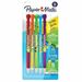 Paper Mate Write Bros. Classic Mechanical Pencils, 0.7mm, HB #2 lead - HB/#2 Lead - 0.7 mm Lead Diameter - Assorted Lead - 5 / Pack